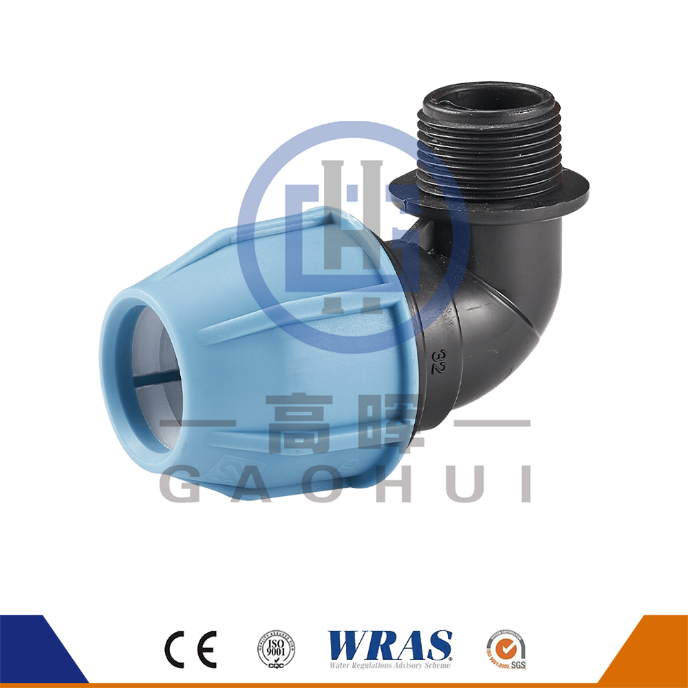 Round Head PP mannelijke elleboog P-020