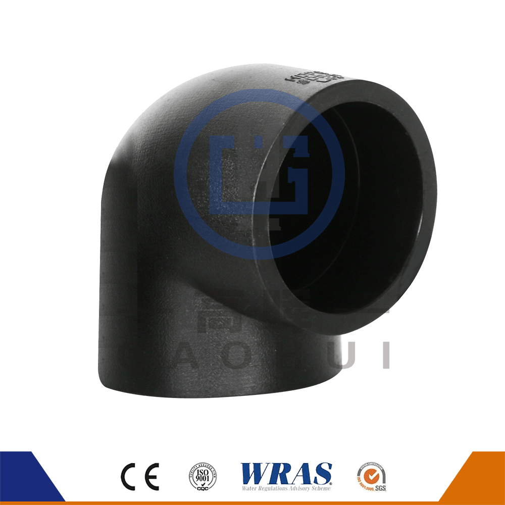 HDPE Socket Fusion 90 ° elleboog