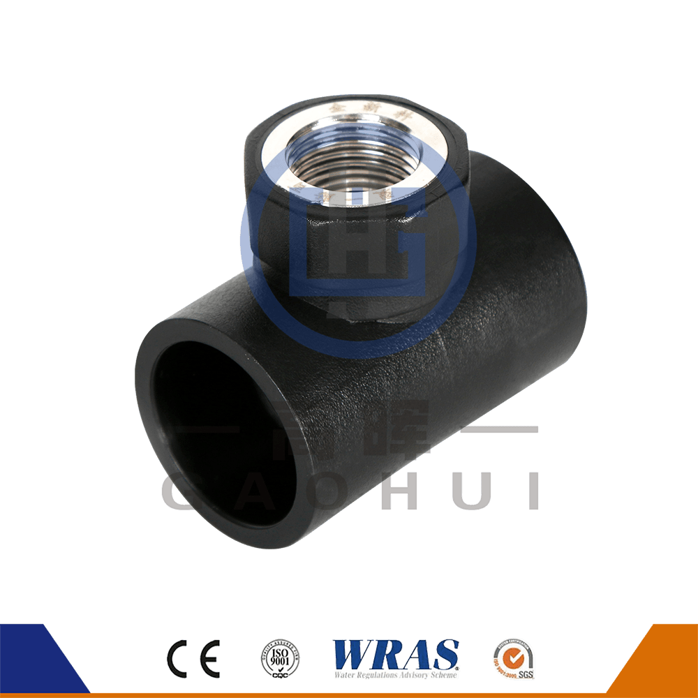 HDPE vrouwelijke thread tee
